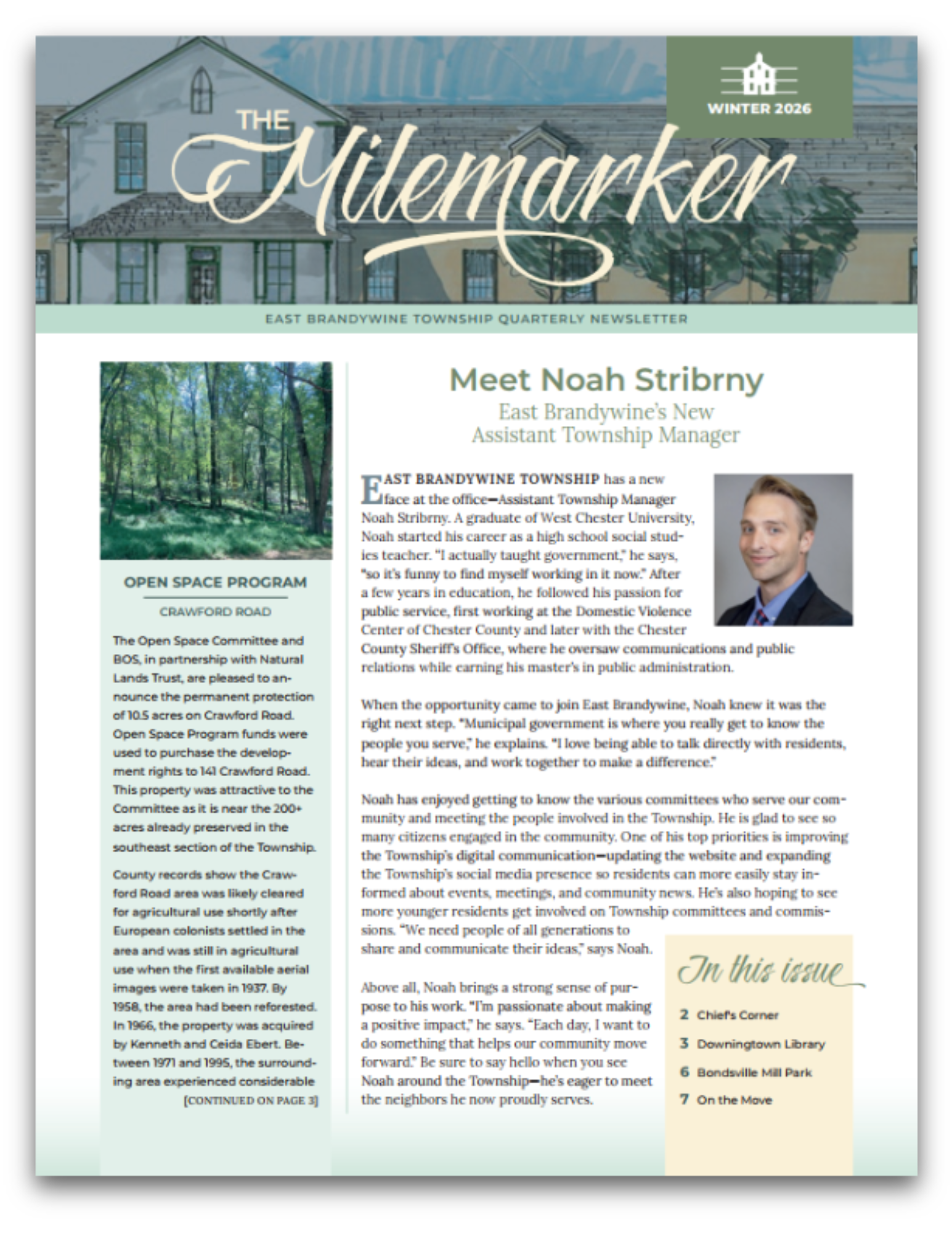 Winter Milemarker Image 