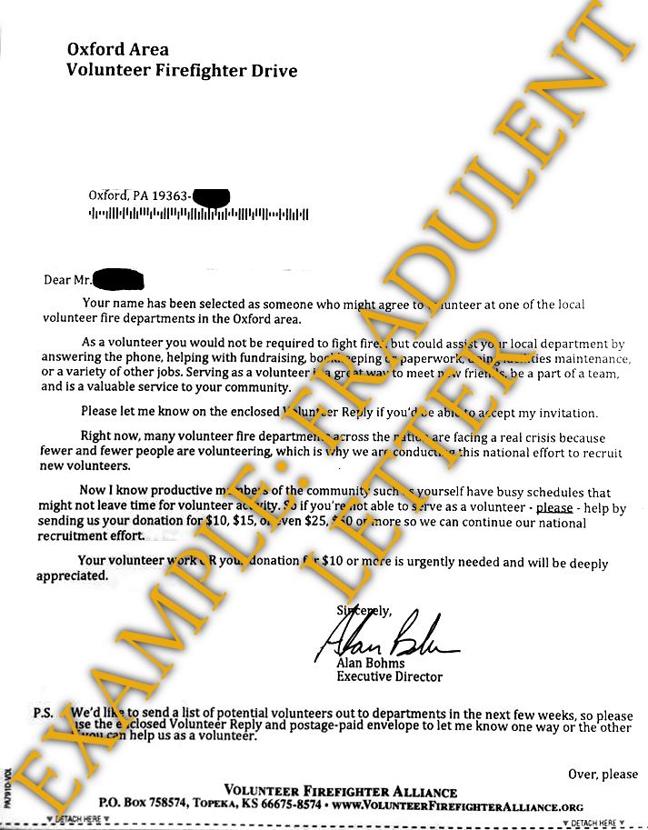 20180821 Example Fake Letter